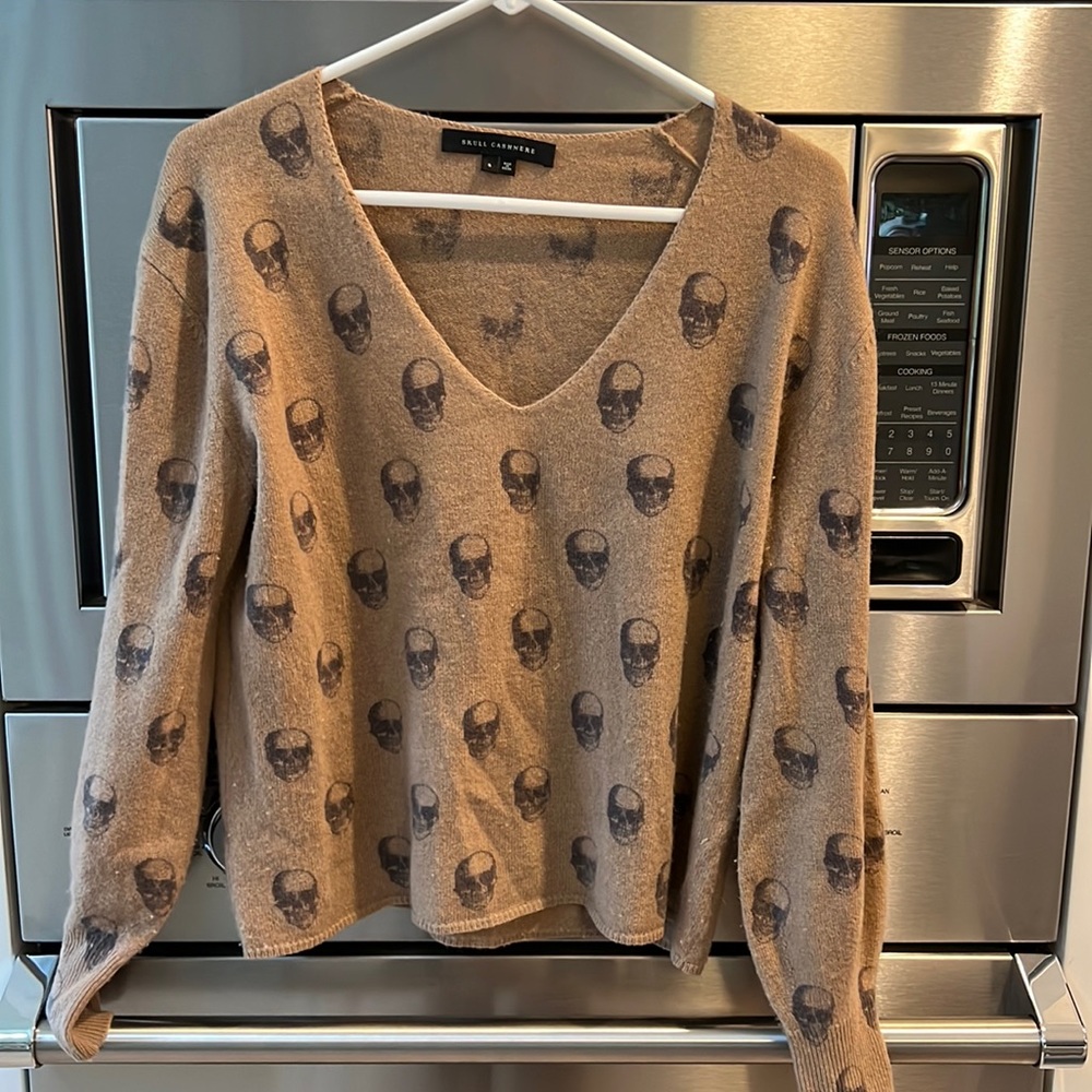 Skull Cashmere skull sweater